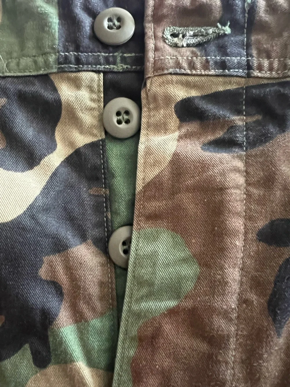•Deadstock Authentic Vintage BDU Army Camo Cargo Pants! NEW!